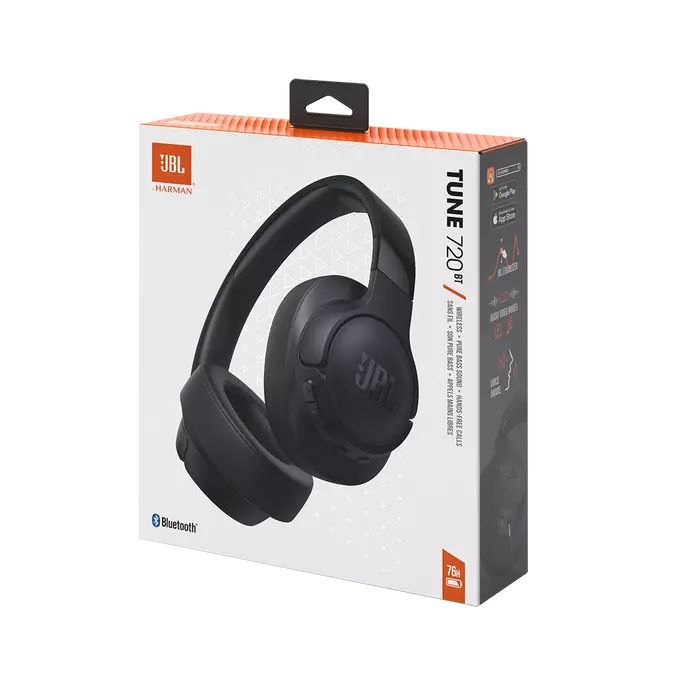 JBL Tune 720BT Bluetooth Headset Black