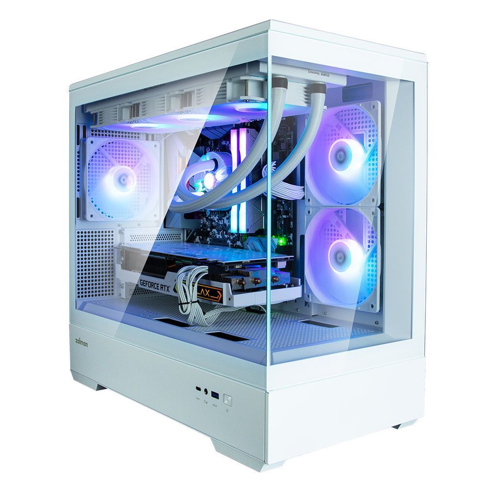 Zalman P30 Tempered Glass White