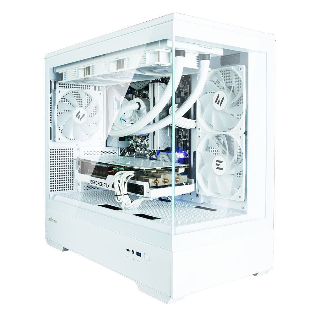 Zalman P30 Tempered Glass White