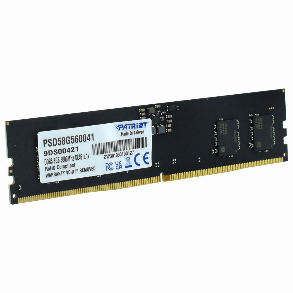 Patriot 8GB DDR5 5600MHz Signature Line Black