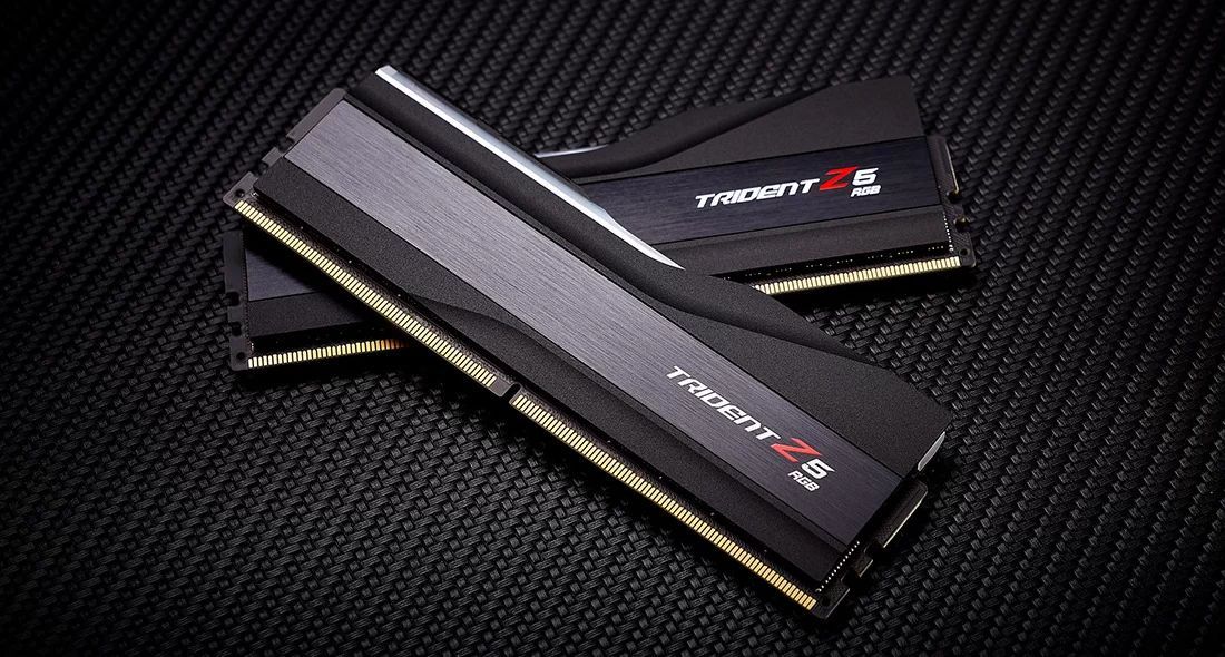 G.SKILL 32GB DDR5 6800MHz Kit(2x16GB) Trident Z5 RGB Black