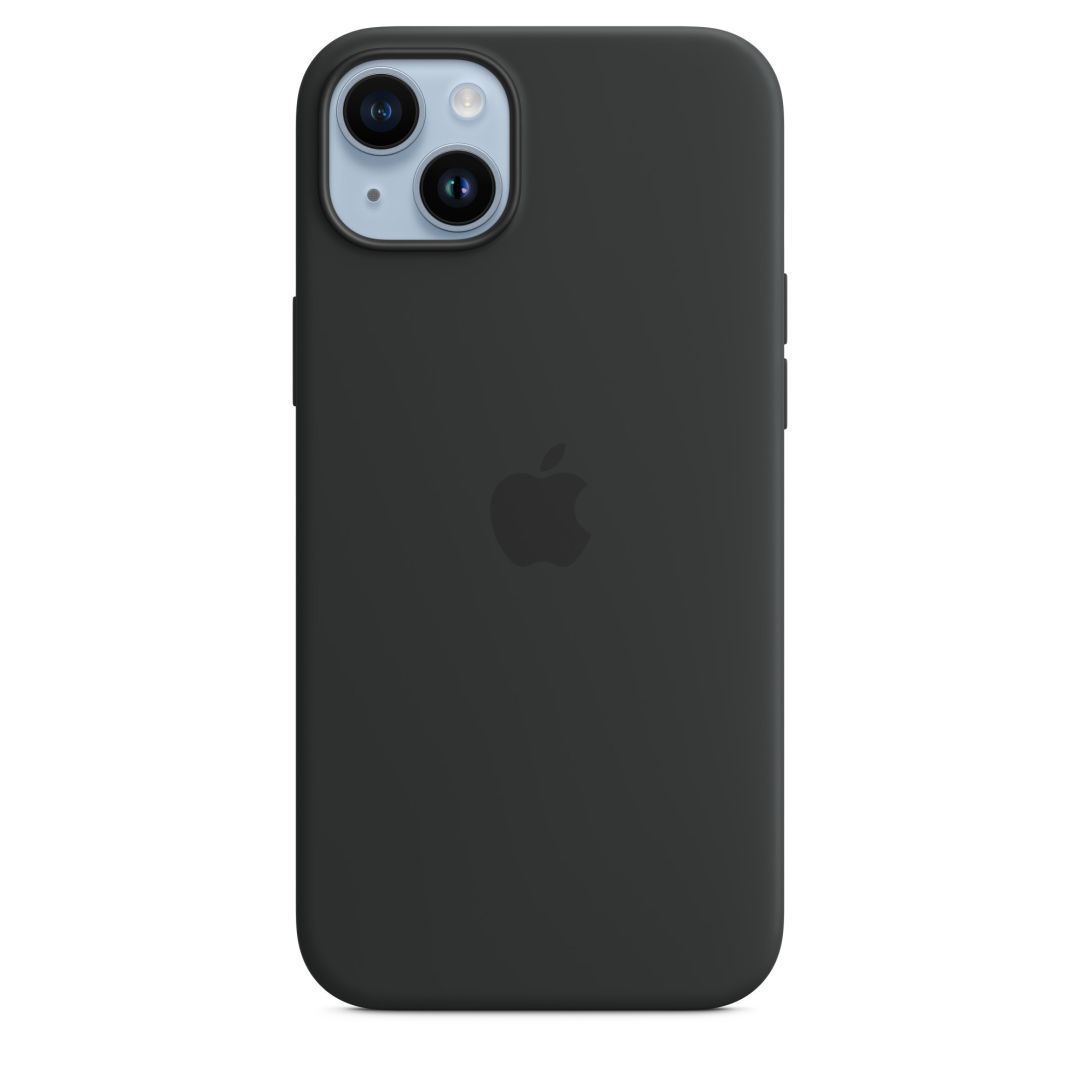 Apple iPhone 14 Plus Silicon Case with MagSafe Midnight Black