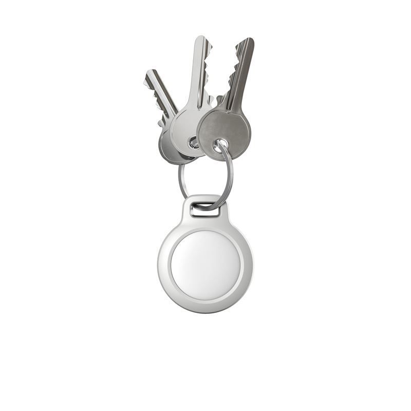 Nomad Rugged Keychain, white - Apple AirTag