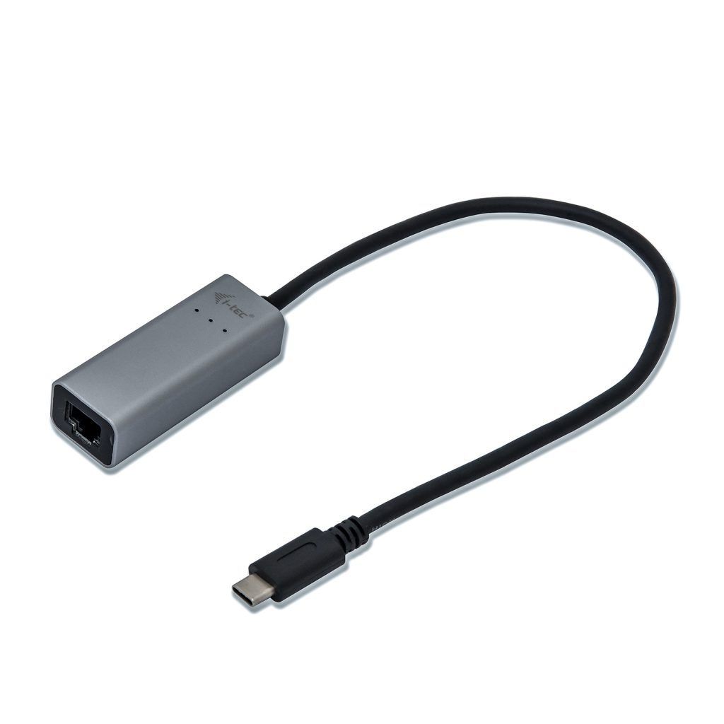 I-TEC USB-C Metal Gigabit Ethernet Adapter Grey