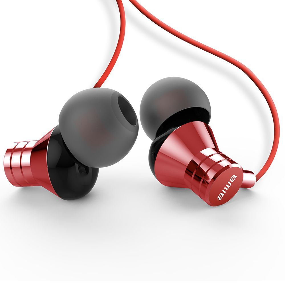 Aiwa ESTM-50RD In-Ear Headphone Red