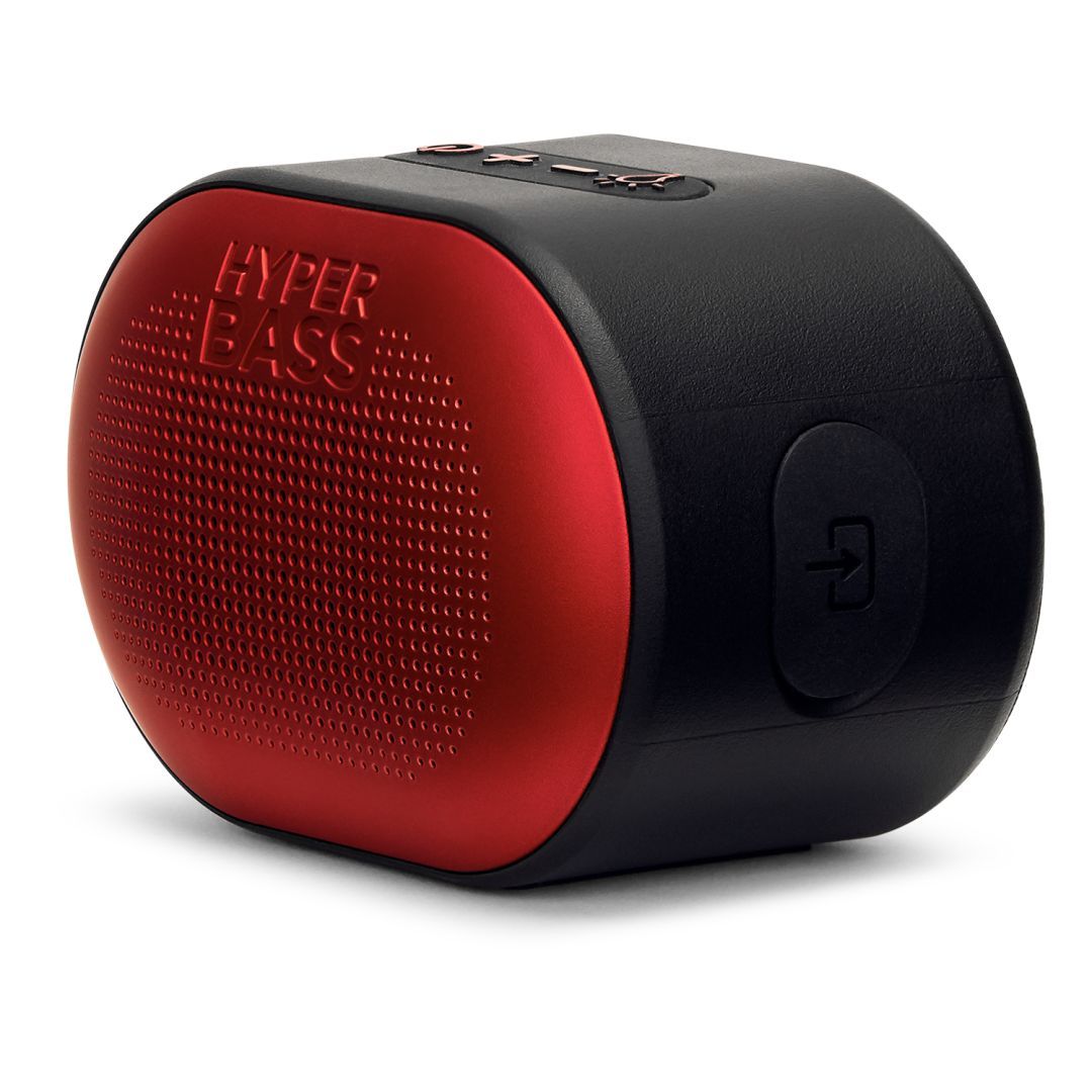 Aiwa BST-330RD Portable Bluetooth Speaker Black/Red