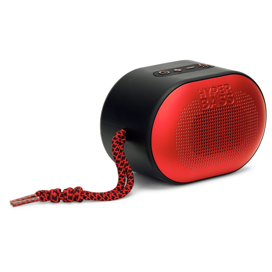 Aiwa BST-330RD Portable Bluetooth Speaker Black/Red