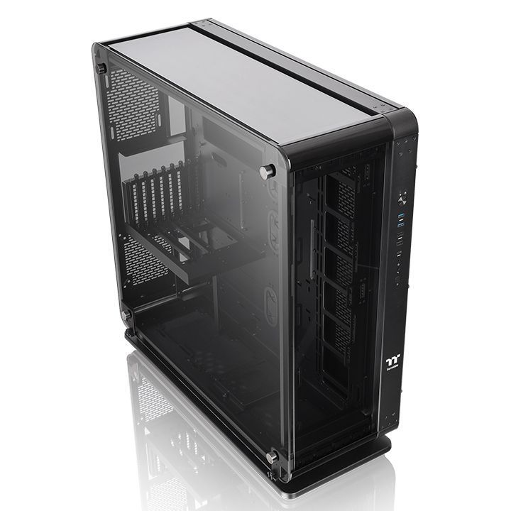 Thermaltake Core P8 Tempered Glass Black