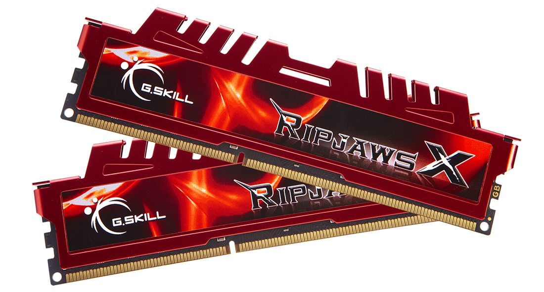 G.SKILL 16GB DDR3 1600MHz Kit(2x8GB) RipjawsX Red