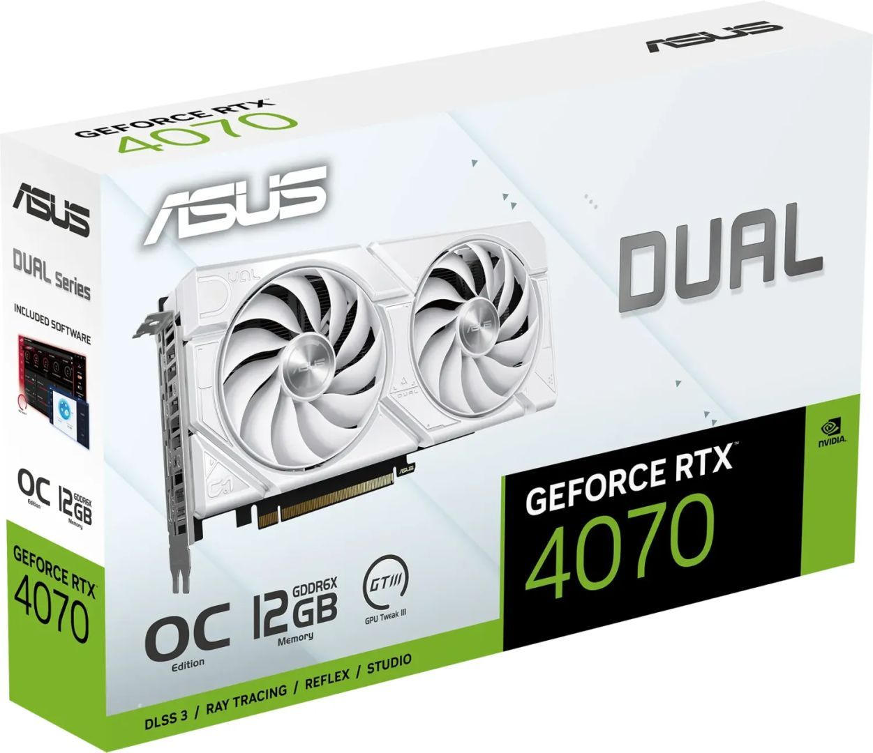 Asus DUAL-RTX4070-O12G-EVO WHITE