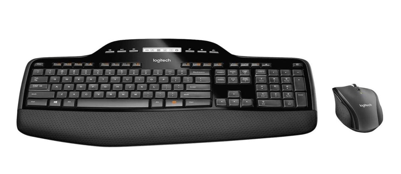 Logitech MK710 wireless billentyűzet + egér Wireless Desktop Black DE