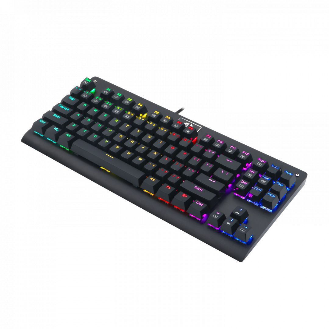 Redragon Dark Avenger RGB Brown Mechanical Gaming Keyboard Black HU