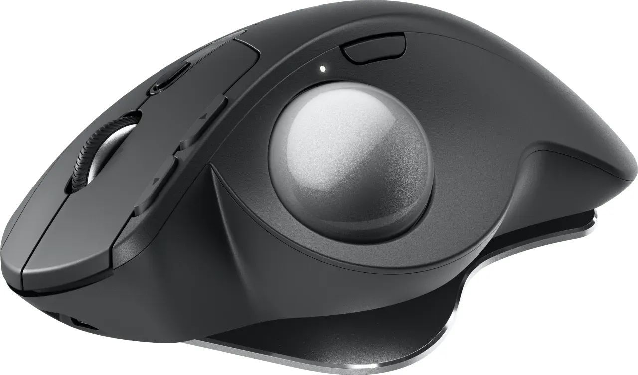 Logitech MX Ergo S Wireless Bluetooth Mouse Graphite Gray