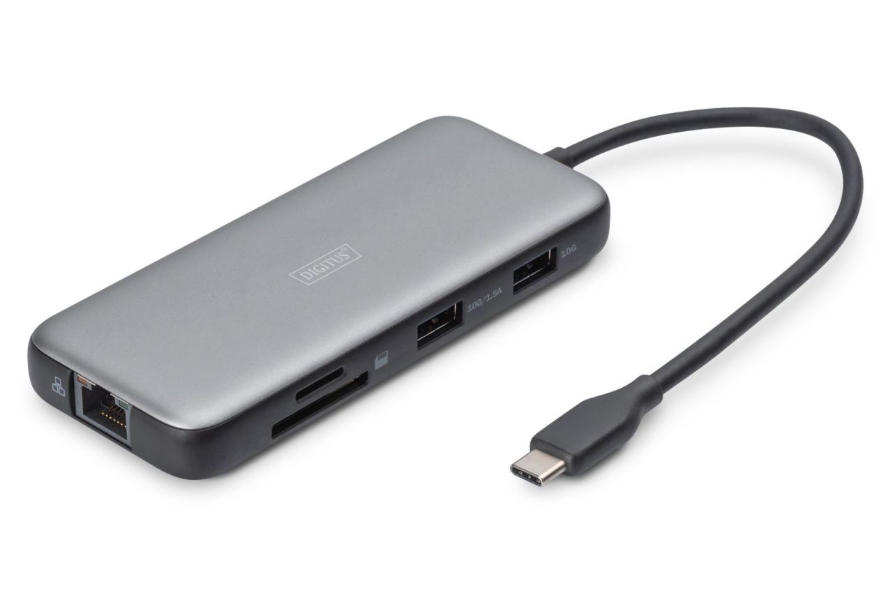 Digitus USB-C docking station 8-port