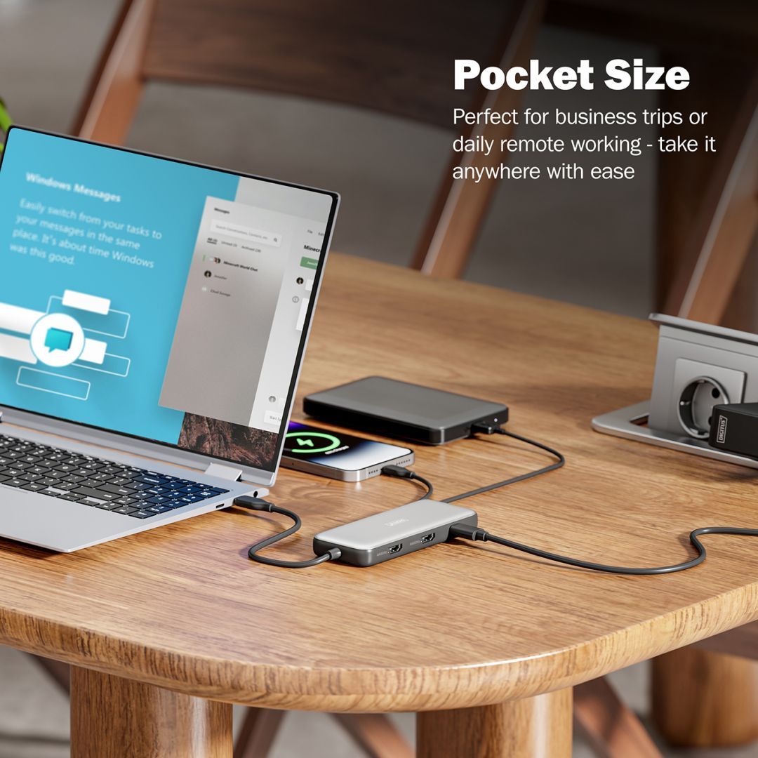 Digitus USB-C docking station 8-port