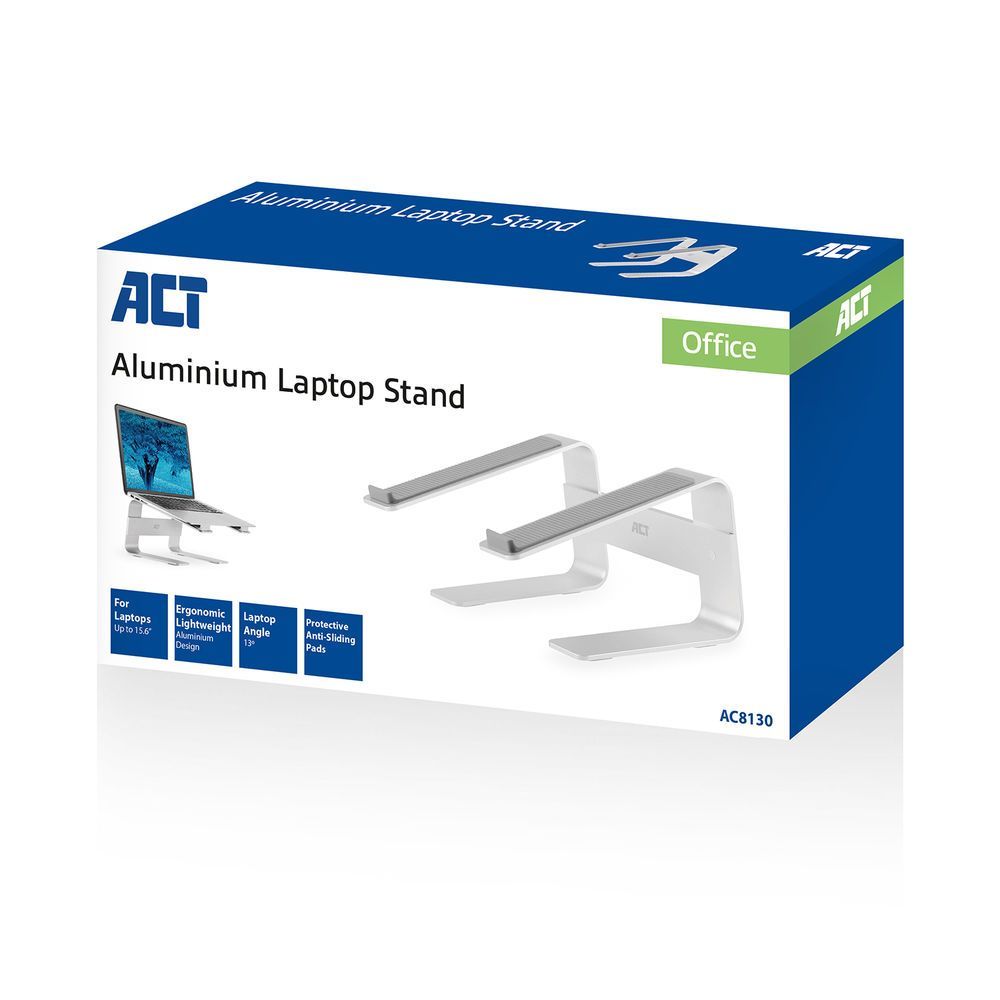 ACT AC8130 Laptop stand aluminium