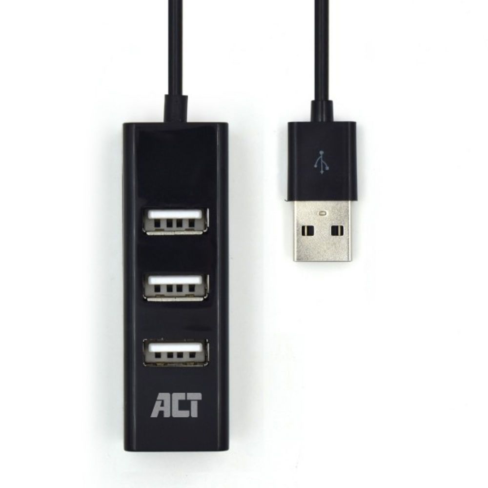 ACT AC6205 4-portos USB 2.0 HUB Black