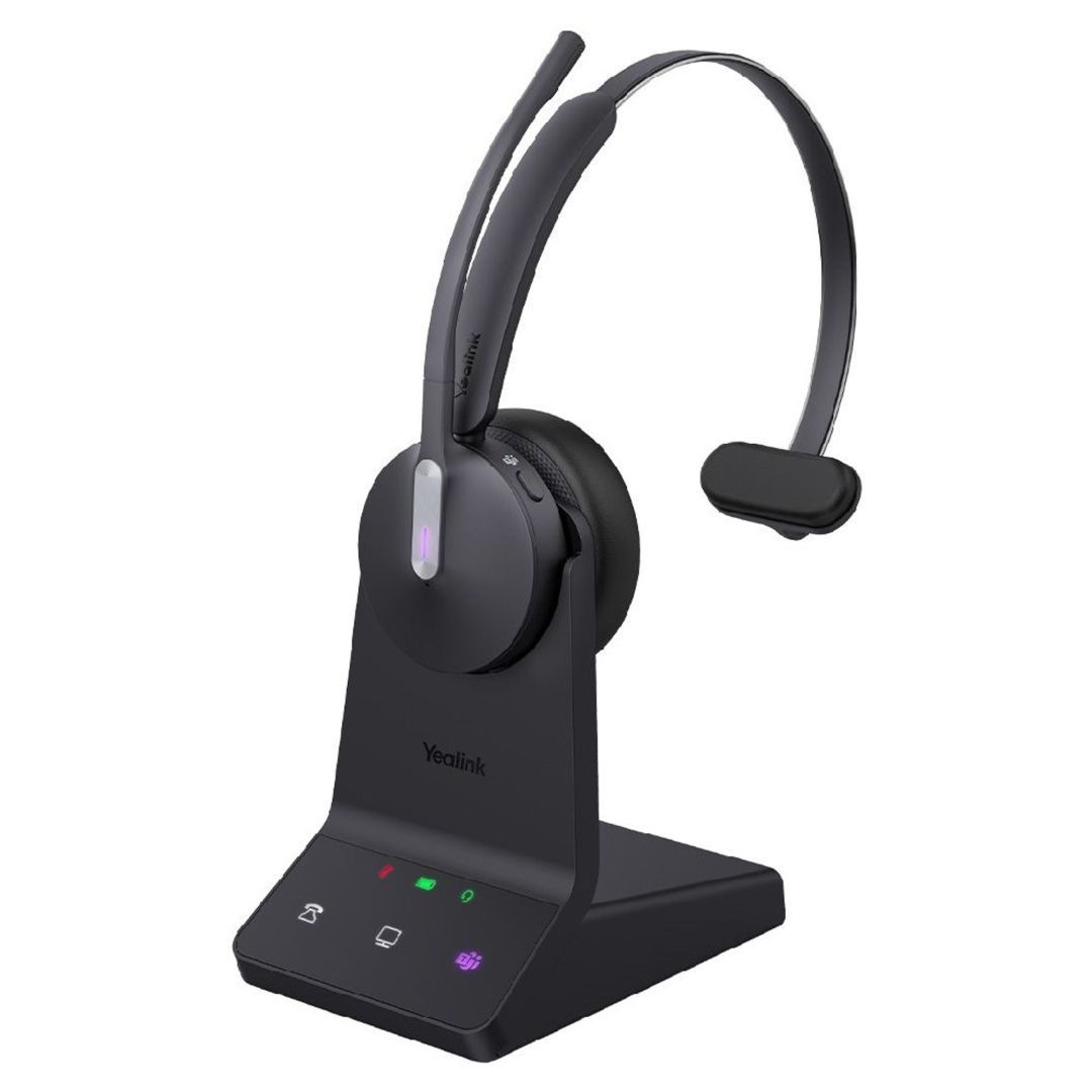 Yealink WH64 Mono MS Teams DECT Headset Black