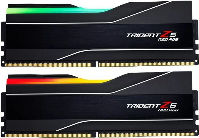 G.SKILL 32GB DDR5 7200MHz Kit(2x16GB) Trident Z5 Neo RGB Black