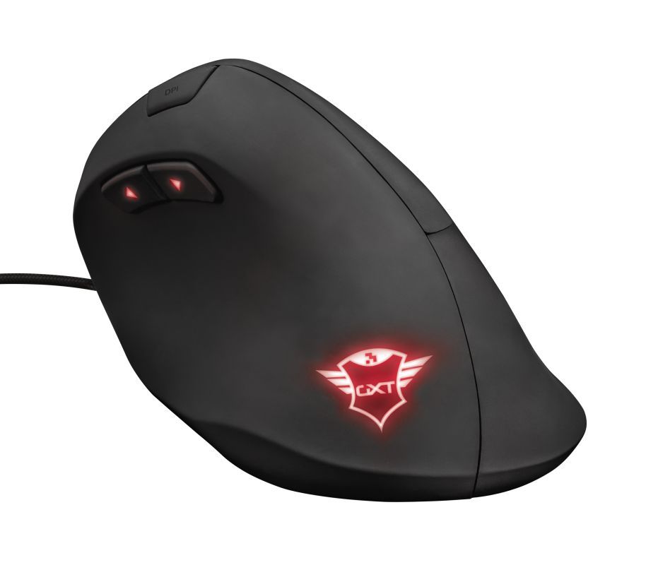 Trust GXT 144 Rexx Vertical Gaming mouse Black