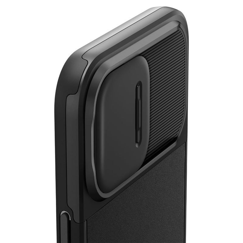 Spigen Optik Armor MagSafe, black - iPhone 14 Pro