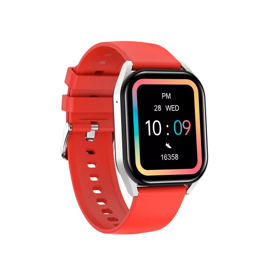 Canyon Chatter SW-58 Smart Watch Silver/Red