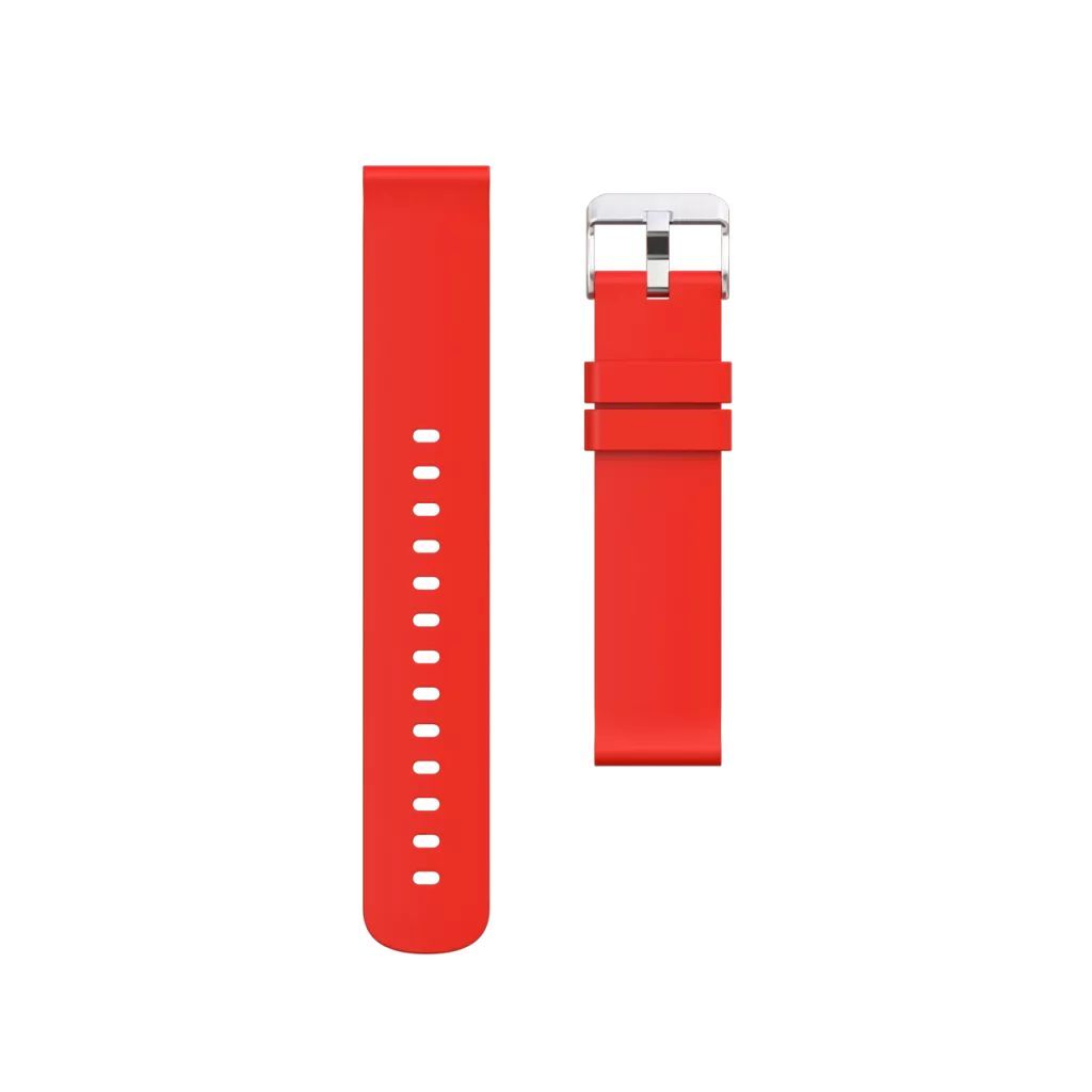 Canyon Chatter SW-58 Smart Watch Silver/Red