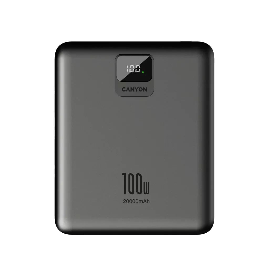 Canyon CNE-CPB2008 20000mAh PowerBank Dark Grey