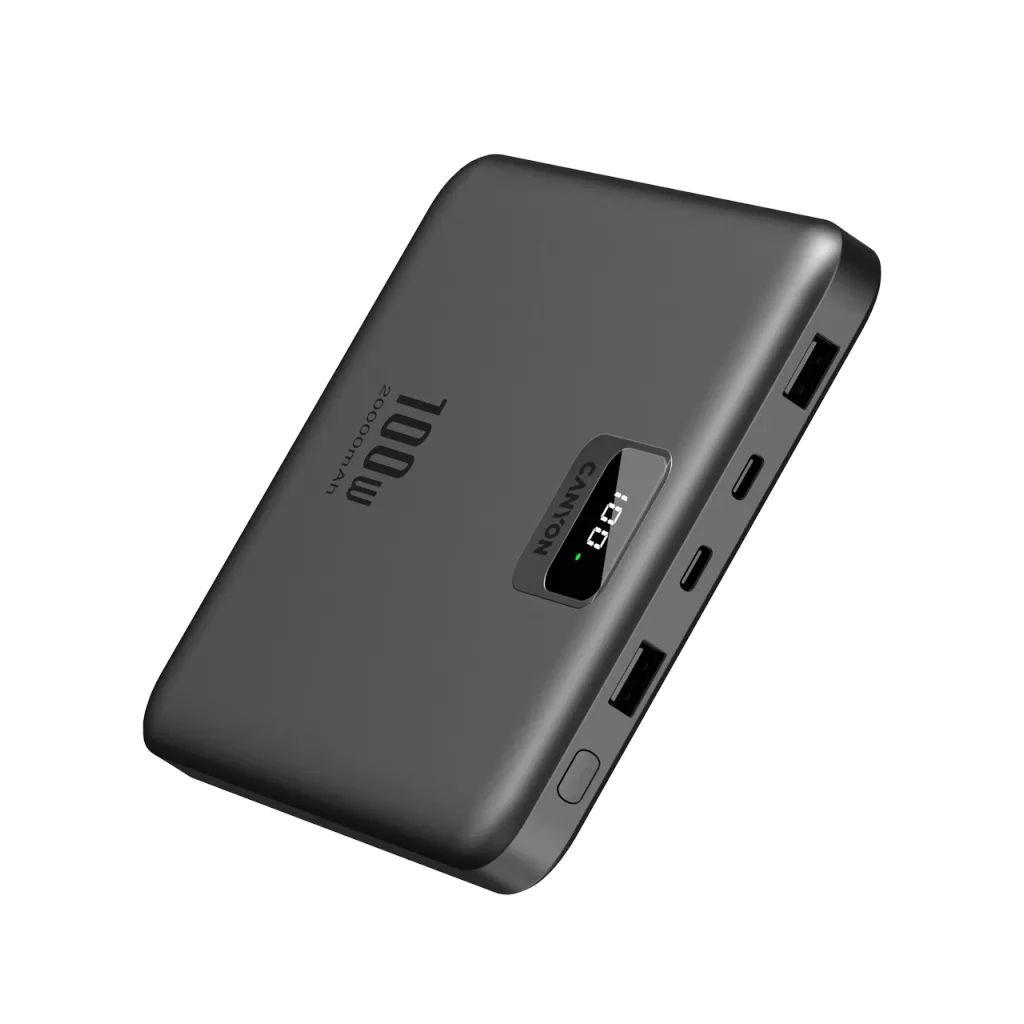 Canyon CNE-CPB2008 20000mAh PowerBank Dark Grey