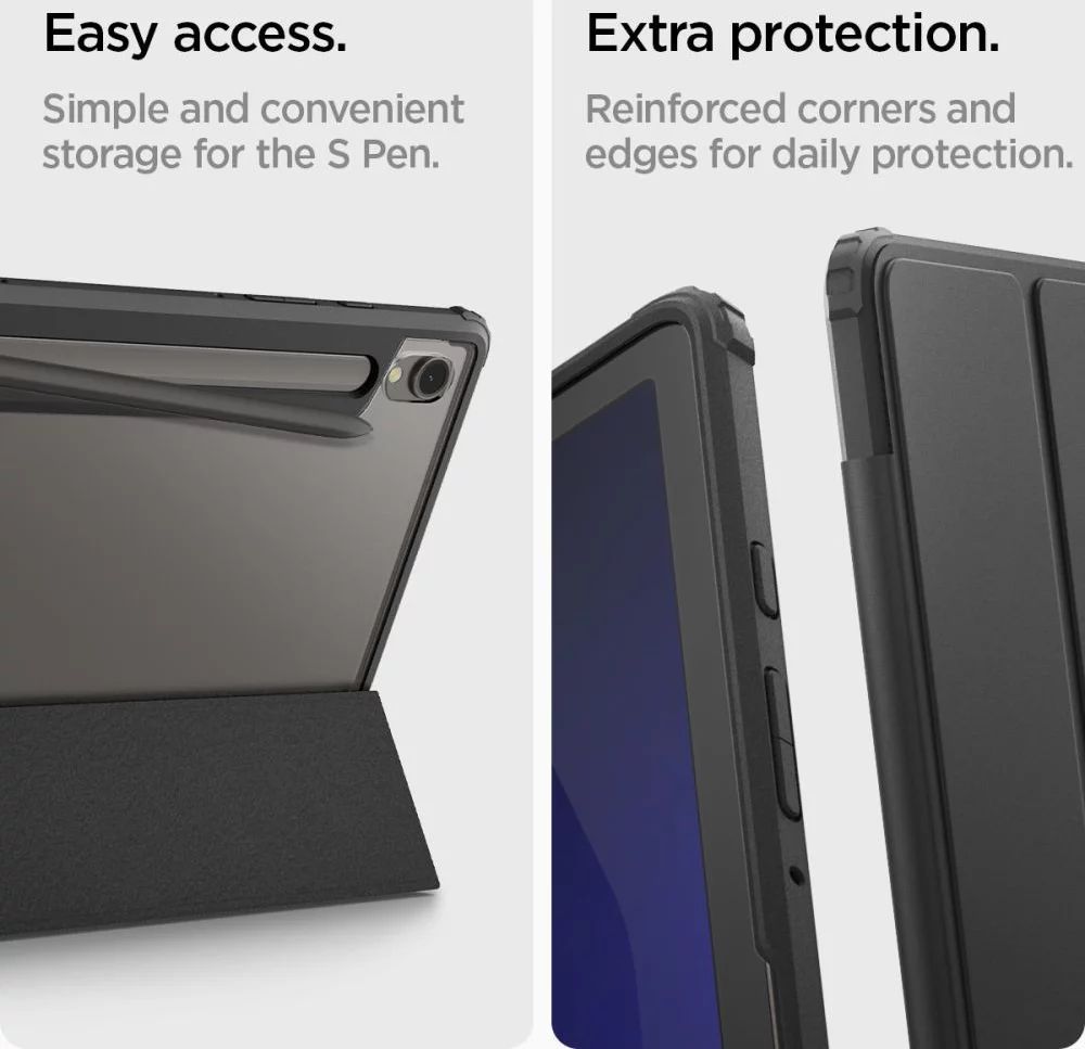 Spigen Ultra Hybrid Pro for Samsung Galaxy Tab S9 Black