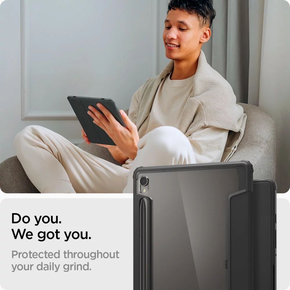 Spigen Ultra Hybrid Pro for Samsung Galaxy Tab S9 Black