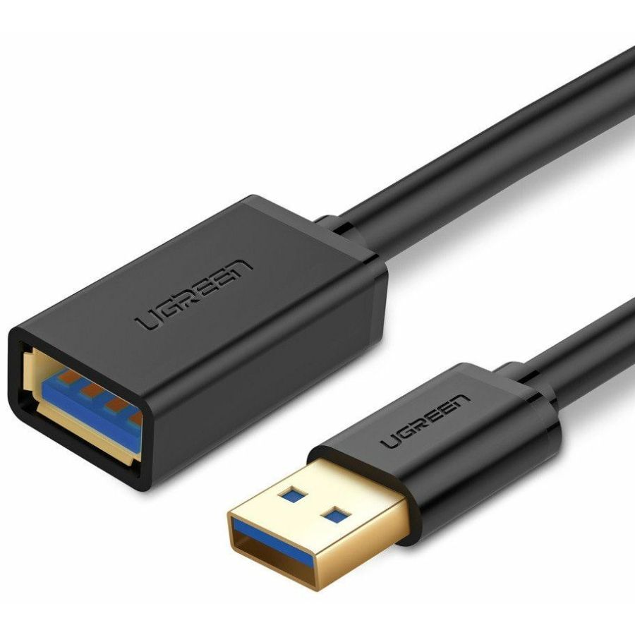 UGREEN USB-A to USB-A male/famale cable 1m Black