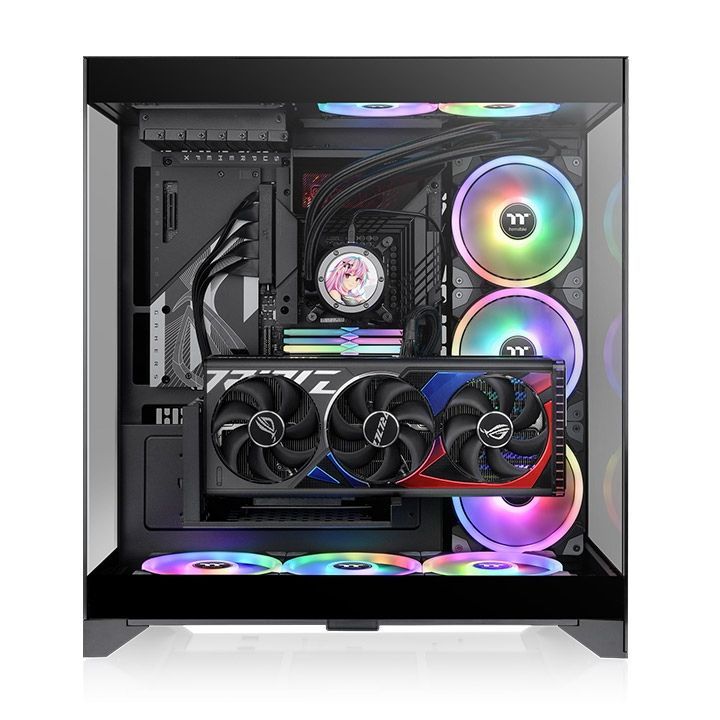 Thermaltake CTE E550 Tempered Glass Black