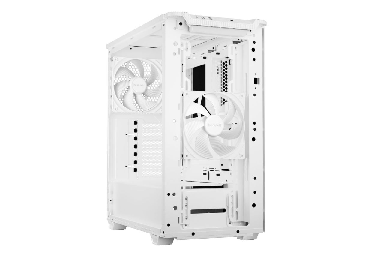 Be quiet! Pure Base 501 Airflow Tempered Glass White