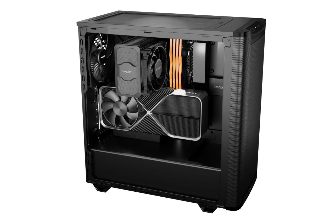 Be quiet! Pure Base 501 Airflow Tempered Glass Black