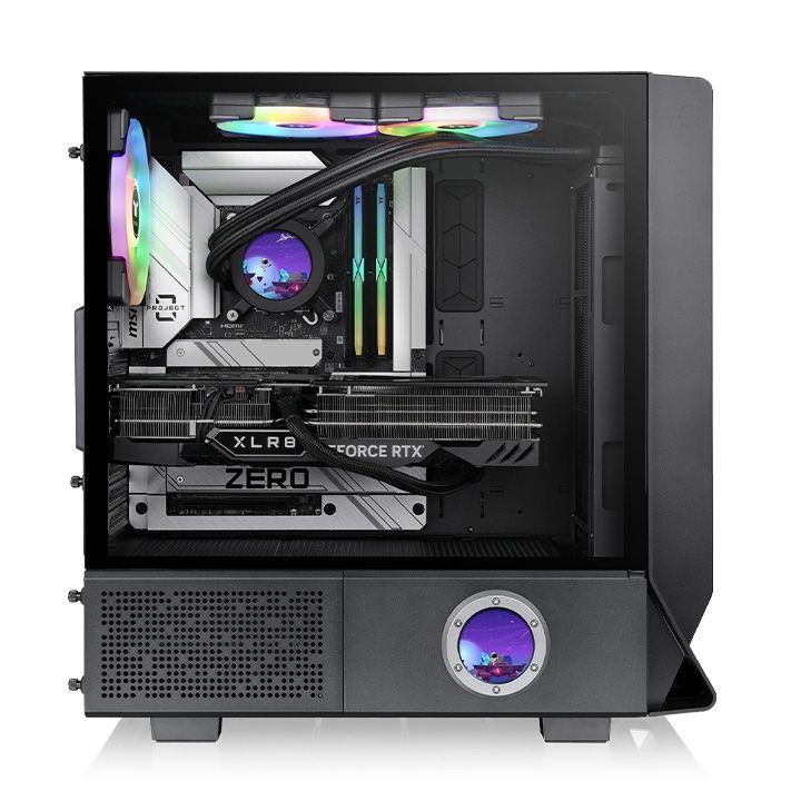 Thermaltake Ceres 350 MX Tempered Glass Black