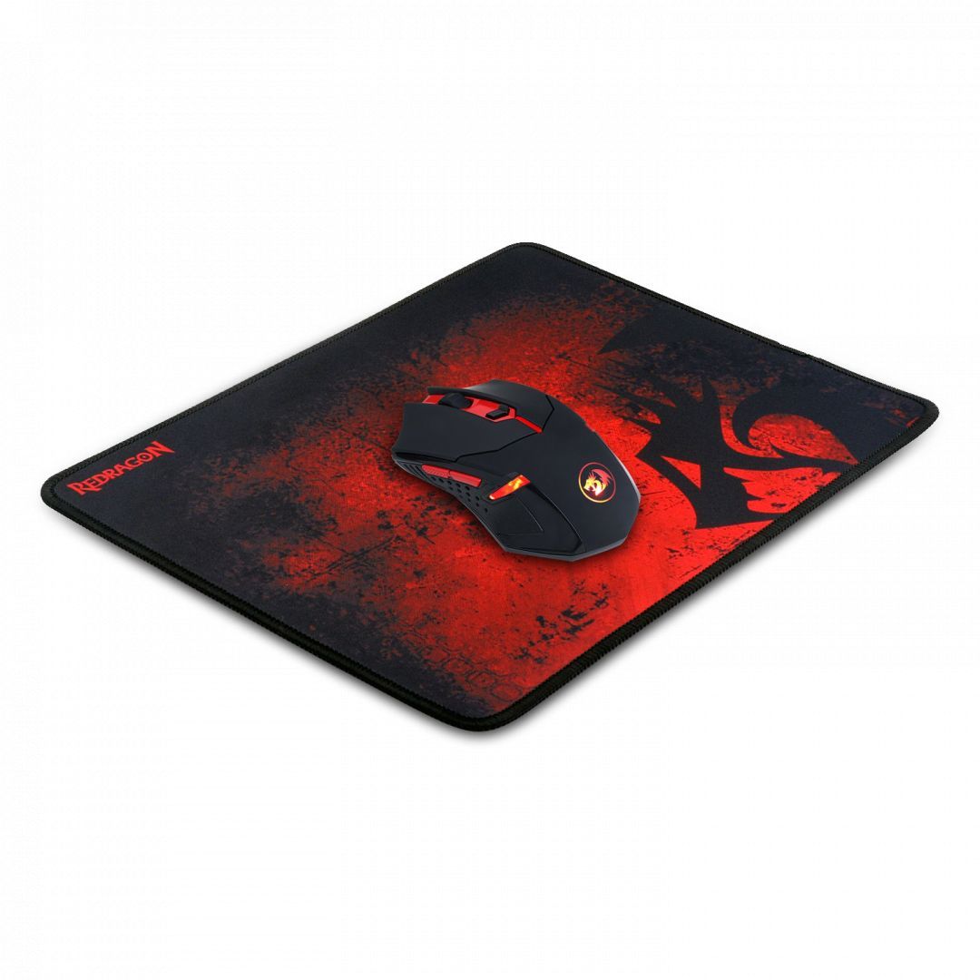 Redragon M601WL-BA Wireless Gaming Mouse and Mouse Pad Combo Black/Red