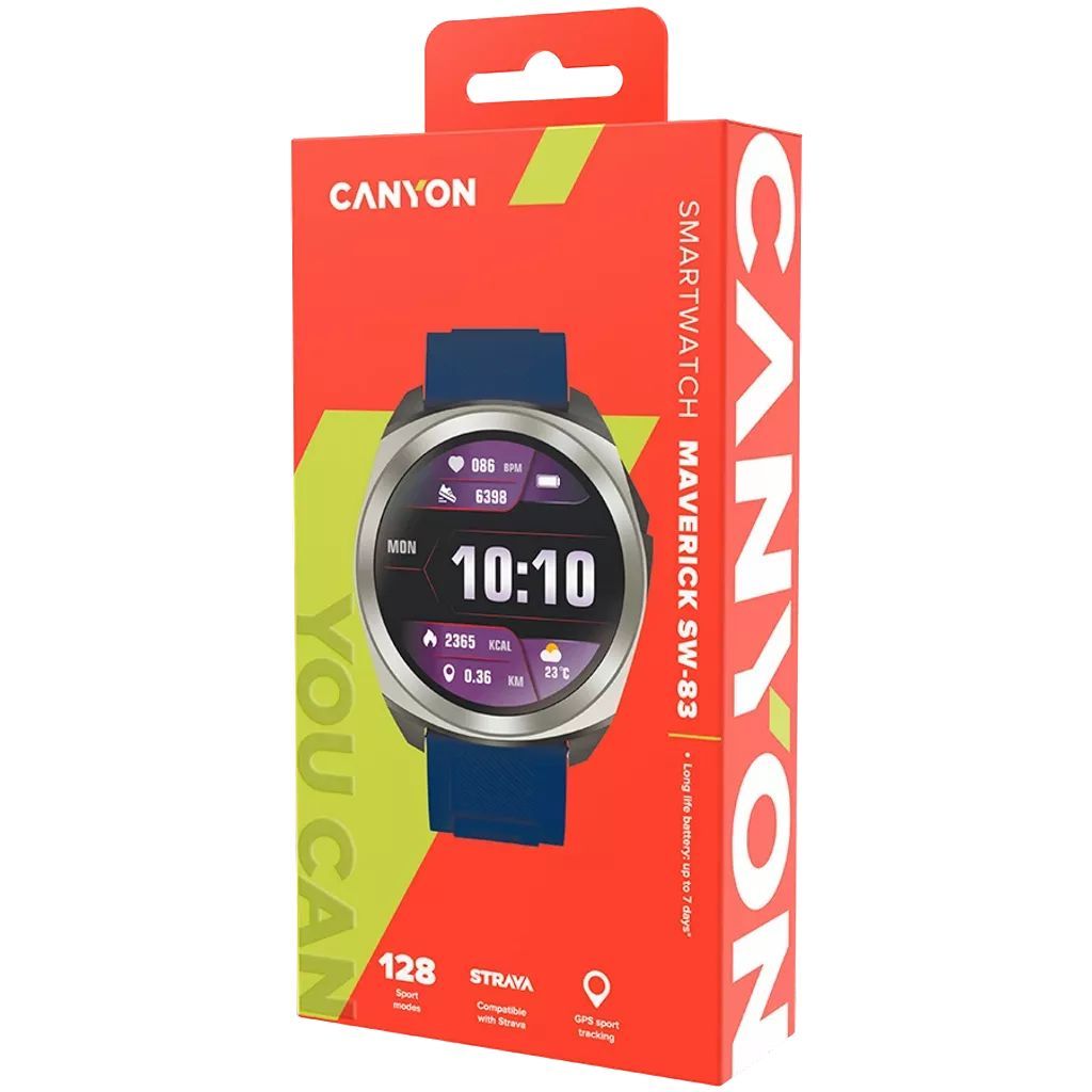 Canyon SW-83 Maverick Smart Watch Blue