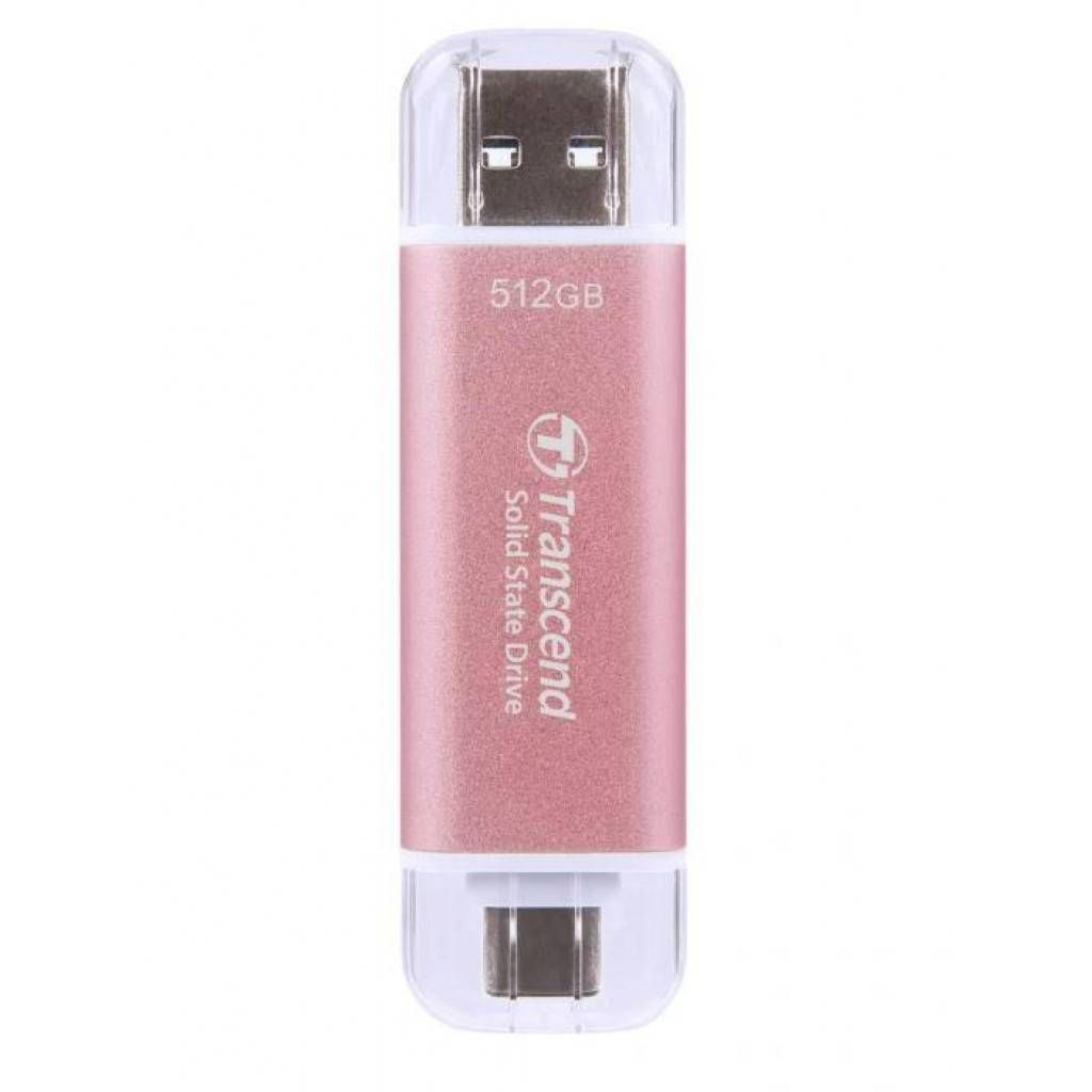 Transcend 512GB USB3.0/USB Type-C ESD310C Pink