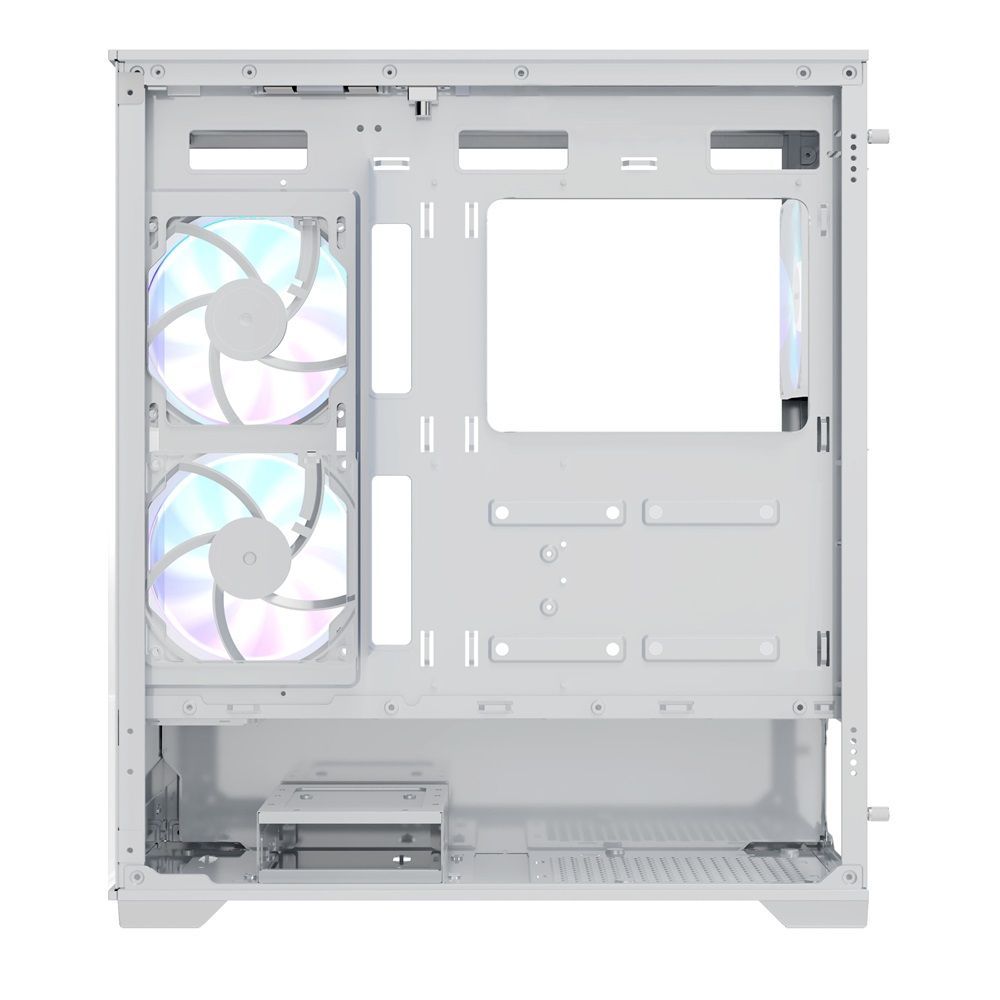 RaidMax i801 Tempered Glass White