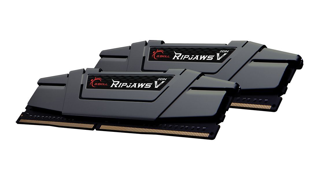 G.SKILL 16GB DDR4 3200MHz Kit(2x8GB) RipjawsV Black