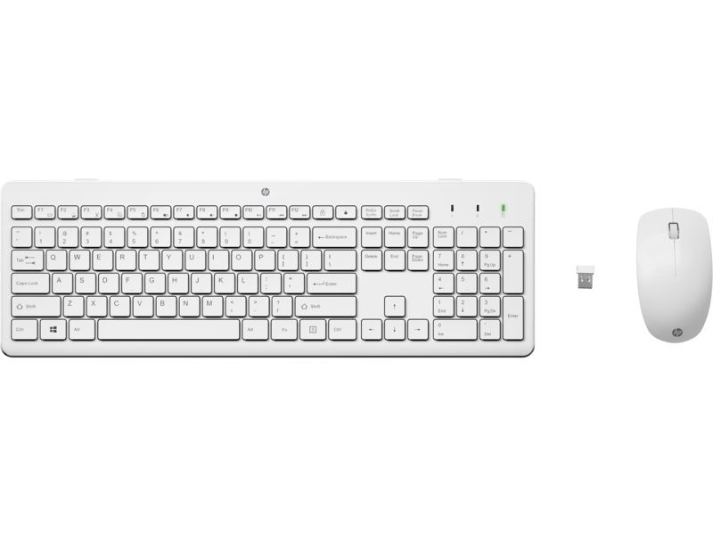 HP 230 Wireless Mouse and Keyboard Combo White US