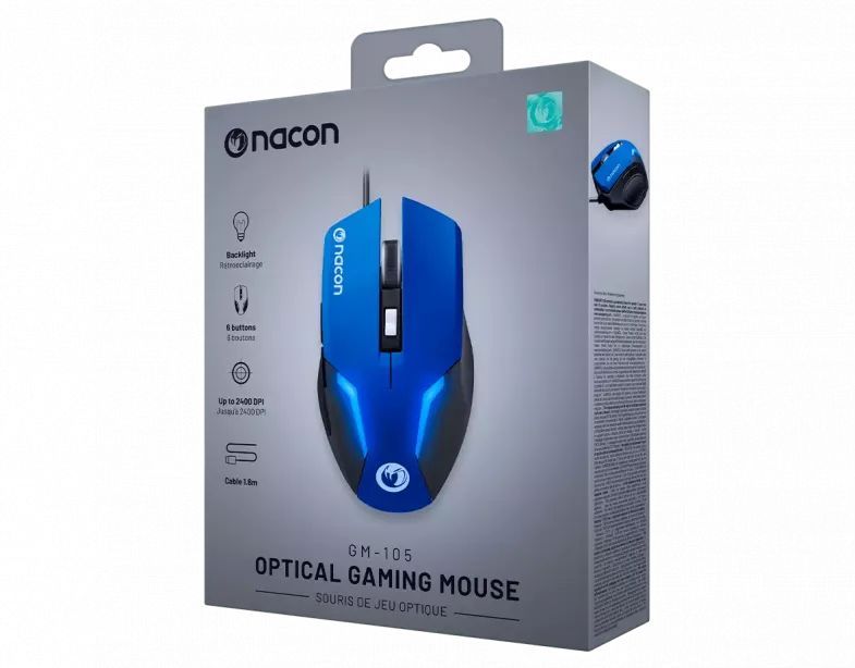 Nacon GM-105 Gaming Mouse Blue