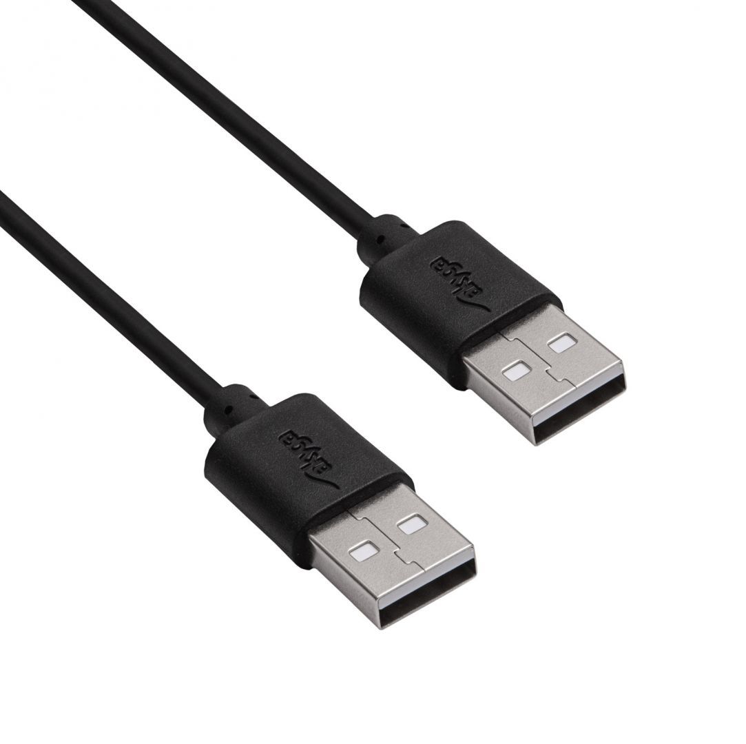 Akyga AK-USB-11 USB A-A cable 1,8m Black