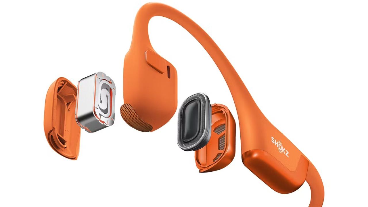 Shokz OpenRun Pro 2 Bluetooth Open-Ear Sport Headset Orange Shokz OpenRun Pro 2 Bluetooth Open-Ear Sport Headset Orange