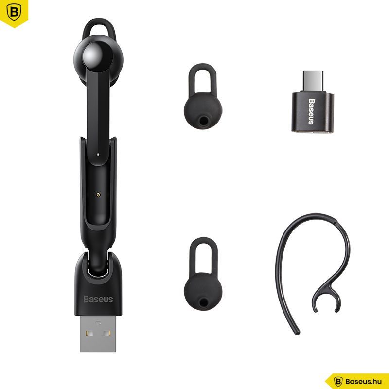 Baseus A05 Bluetooth Headset Black