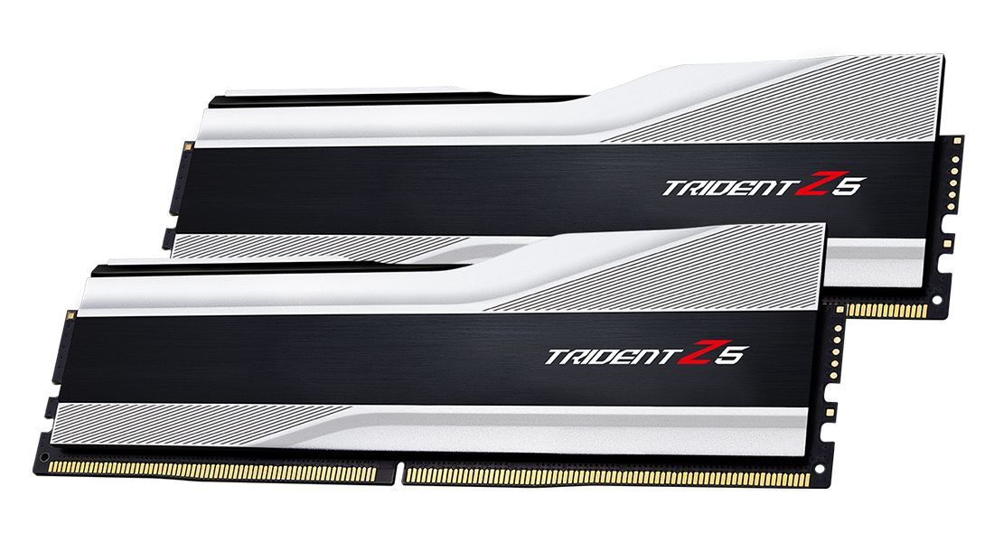 G.SKILL 32GB DDR5 6400MHz Kit(2x16GB) Trident Z5 Metallic Silver