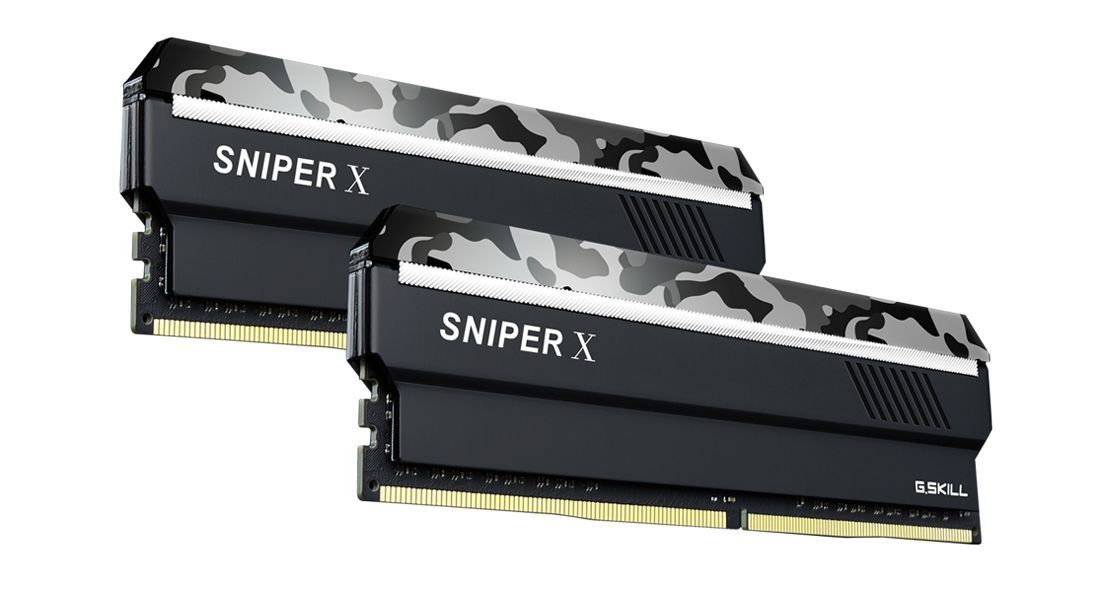 G.SKILL 16GB DDR4 3200MHz Kit(2x8GB) Sniper X Urban Camo