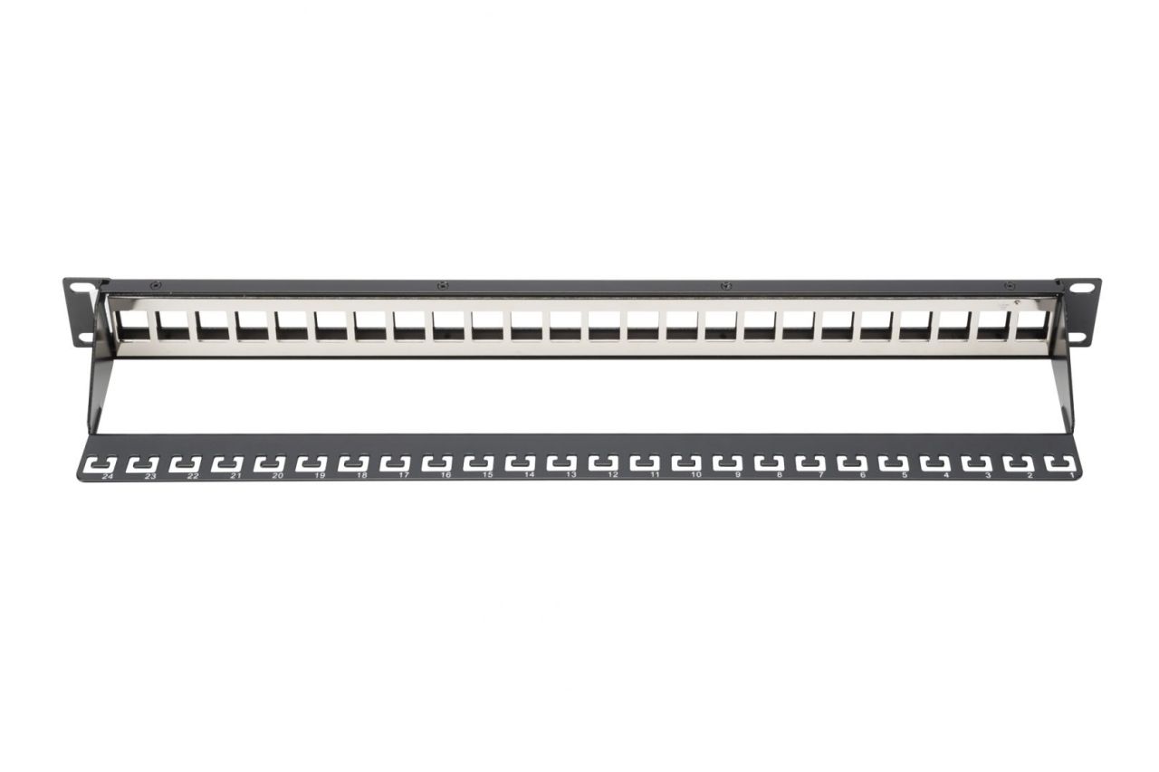 Digitus 24-port Patch Panel 1U Black