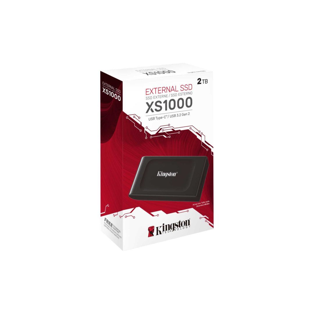 Kingston 2TB USB3.2 SXS1000 Black